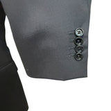 Lardini Sartorial Suit - Black Fresco Wool size 50