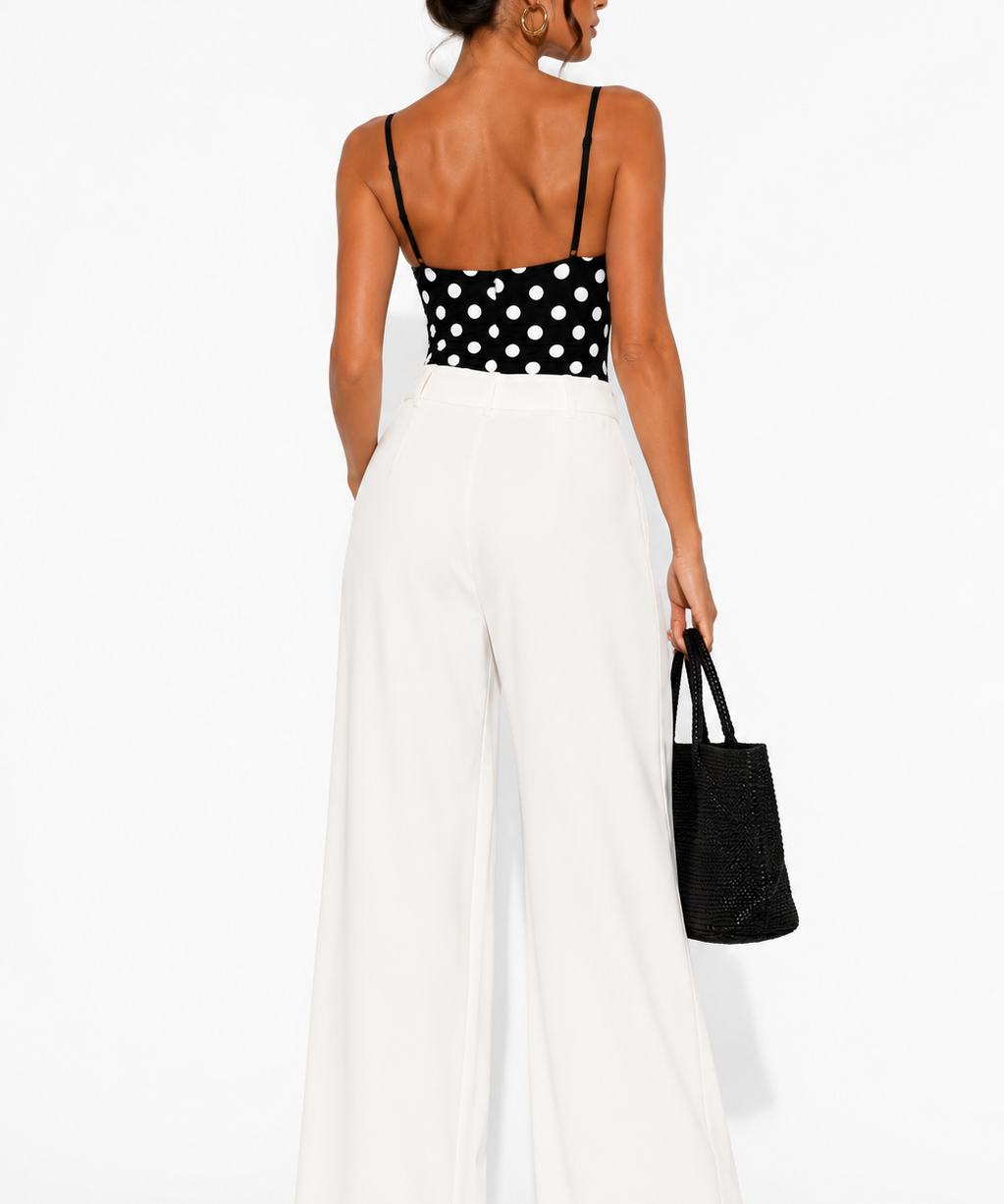 Shirred Bodice with Adjustable Straps