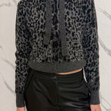 Paolo Pecora Milano animal print hoodie