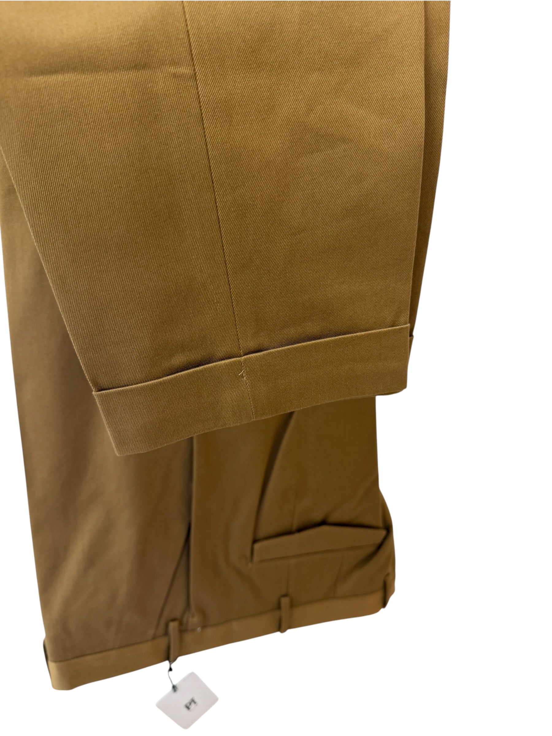 PT Torino – Pantalone Chino Stretch Master Fit con Risvolto – Tabacco / Nocciola Pt01, immagine 8