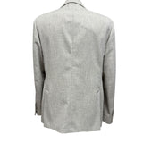 Lardini Virgin Wool and Cashmere Blazer - Melange Grey