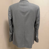 Manuel Ritz Double-Breasted Jacket in Marzotto Wool - Mélange Grey