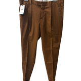 PT Torino "Silkochino" Trousers – Tobacco