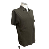 Polo Kangra Uomo in Cotone Fiammato – Marrone Fango taglia L