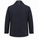 Giacca Uomo Lardini in Pura Lana Vergine Loro Piana Rain System – Blu Navy