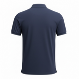 Aspesi Short Sleeve Polo Shirt - 100% Cotton Navy Blue