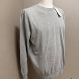 Kangra Crew Neck Pullover - 100% Cotton (Pearl Grey)