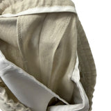 Lardini 100% Linen Trousers - Sand Beige - Size 54