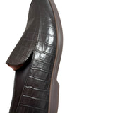 Doucal's Loafers - Luxury and Comfort in Crocodile Print