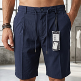 Bermuda Yes Zee Blu Navy Uomo Elasticizzati - Taglia 50