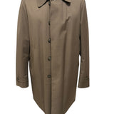 Montecore – Soprabito Trench Imbottito in Piuma con Tessuto Tecnico – Cachi / Marrone Chiaro, immagine 2