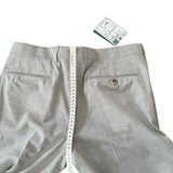 Pantaloni Berwich in fresco lana grigia taglia 50