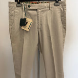 Berwich Beige Cotton Trousers
