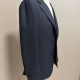 Giacca Uomo Lardini in Pura Lana Vergine Blu Microfantasia – CN528AE