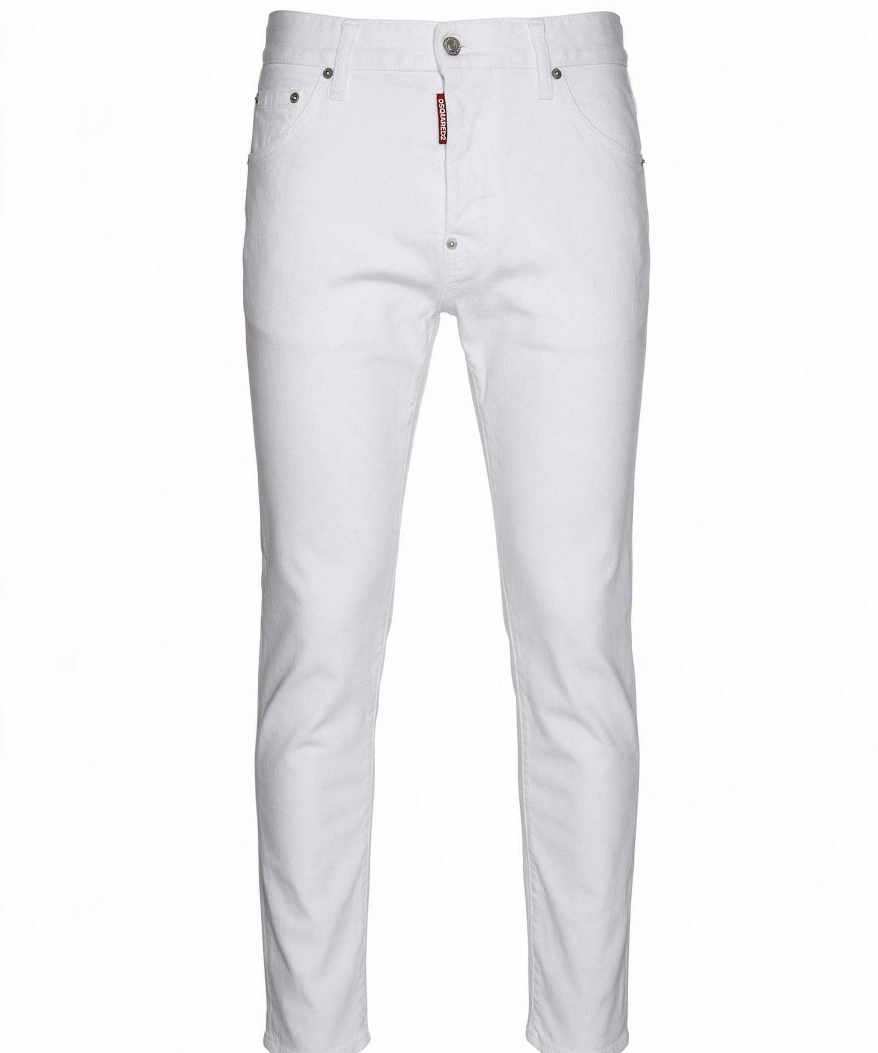 Dsquared2 – Jeans Cool Guy in Cotone – Bianco