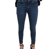 Gaelle Blue Denim Skinny Jeans