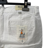 Bermuda Cargo Impure Bianco in Cotone Stretch – Taglia 52