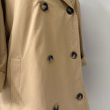 Beige Trench Coat with removable jewel pins