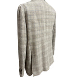 Barba Napoli Sartorial Jacket – Grey Micro-Textured Wool and Silk