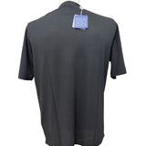 T-Shirt Kired in Crêpe di Cotone – Grigio Scuro taglia L