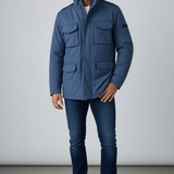 Liu Jo Uomo – Giacca Fieldjacket Imbottita Fieldtex Sorona Aura – Avio/Blu
