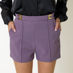 Shorts Sartoriali Candy Violet Elisabetta Franchi, immagine 5