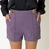 Shorts Sartoriali Candy Violet Elisabetta Franchi, immagine 5