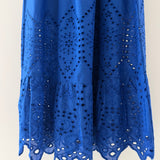 Royal Blue Sangallo Maxi Dress