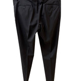 Lardini Trousers in Fresco Wool - Size 52 - Navy Blue