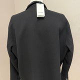 Lardini Giubbino in Pura Lana Vergine e Cotone Nero