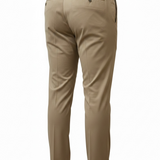 Pantaloni Berwich Uomo Taglia 52 - Beige in Cotone Elasticizzato