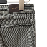 Pantaloni Bro-Ship Uomo Pied de Poule BIANCO/NERO Mod. BS-ORLANDO/7031 Tg. 52