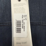 Two Men Giacca in Jeans imbottita taglia XL Blu