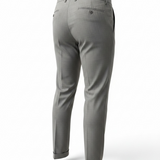 Briglia 1949 Trousers - Tiberios Model - Light Grey Fresh Wool XXL