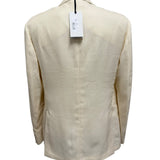 Giacca Lardini in Lino Cotone Panna - Taglia 50