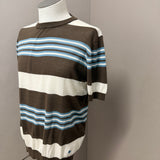 Manuel Ritz Striped Sweater – 100% Cotton