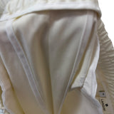 Lardini Trousers - Sartorial with Drawstring in Ecru Stretch Cotton