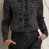 Paolo Pecora Milano animal print hoodie