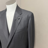 Lardini Pure Virgin Wool Suit - Charcoal Grey (Drop 7)