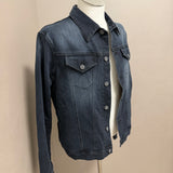 Two Men Giacca in Jeans imbottita taglia XL Blu