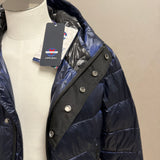 Vuarnet – Piumino Tecnico Imbottito "Iguazu" con Cappuccio – C01 Blu Blk (Blu Notte)