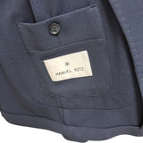 Giacca Manuel Ritz Blu Micro Trama - Taglia 52