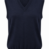 Gilet Uomo Alpha Studio in Lana Merino Extrafine – Blu Notte