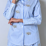 Striped Jewel Shirt
