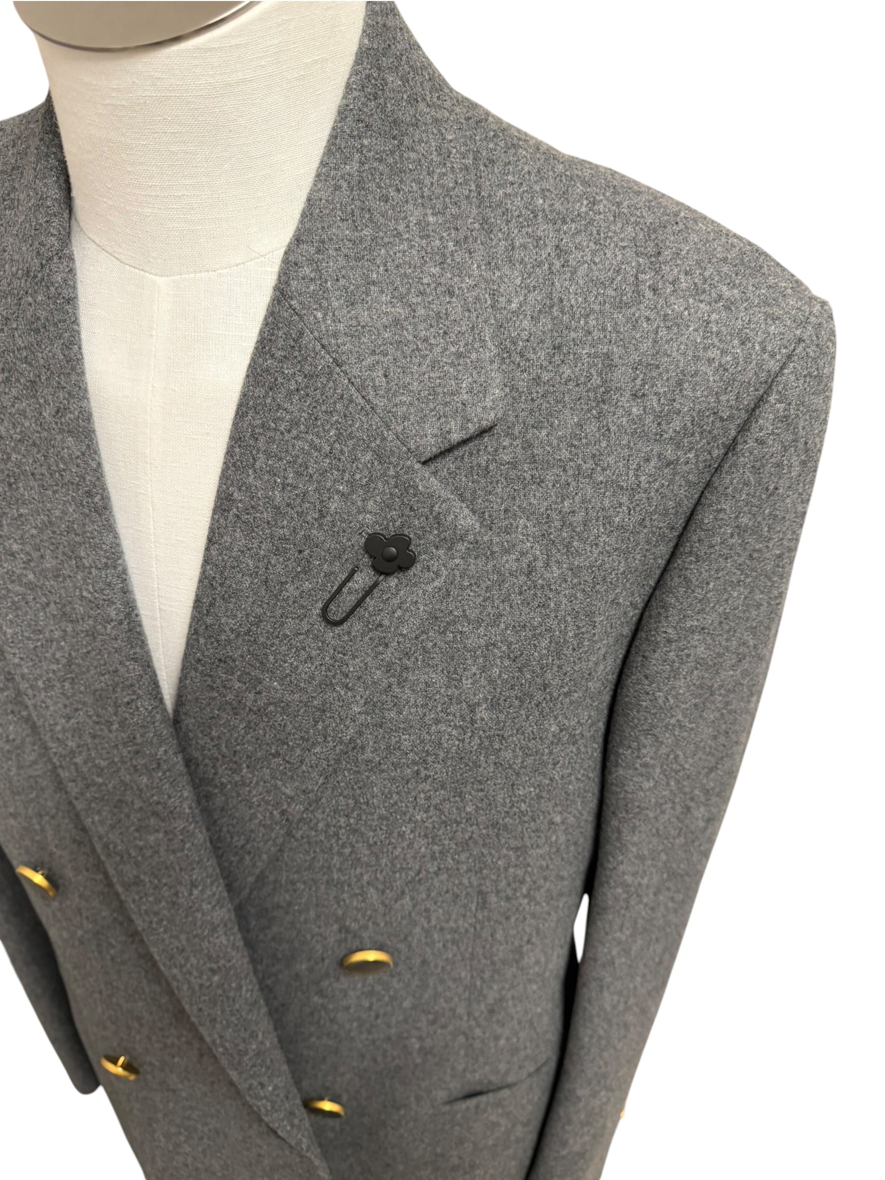Giacca Lardini Cashmere e Lana taglia L (50) doppiopetto, immagine 4