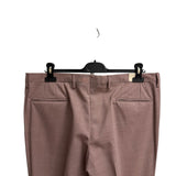 Briglia 1949 – Pantalone Sartoriale "Easy" con Pinces in Misto Lana – Marrone Malva/Tortora