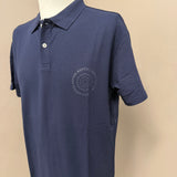 Aspesi Stretch Cotton Piqué Polo Shirt - Navy Blue
