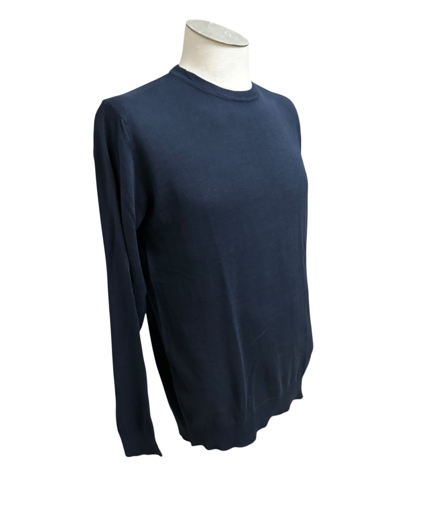 Daniele Alessandrini Cotton T-Shirt – Blue – Size L