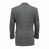 Lardini Virgin Wool and Cashmere Jacket – Prince of Wales Check