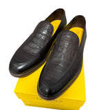 Doucal's Loafers - Luxury and Comfort in Crocodile Print